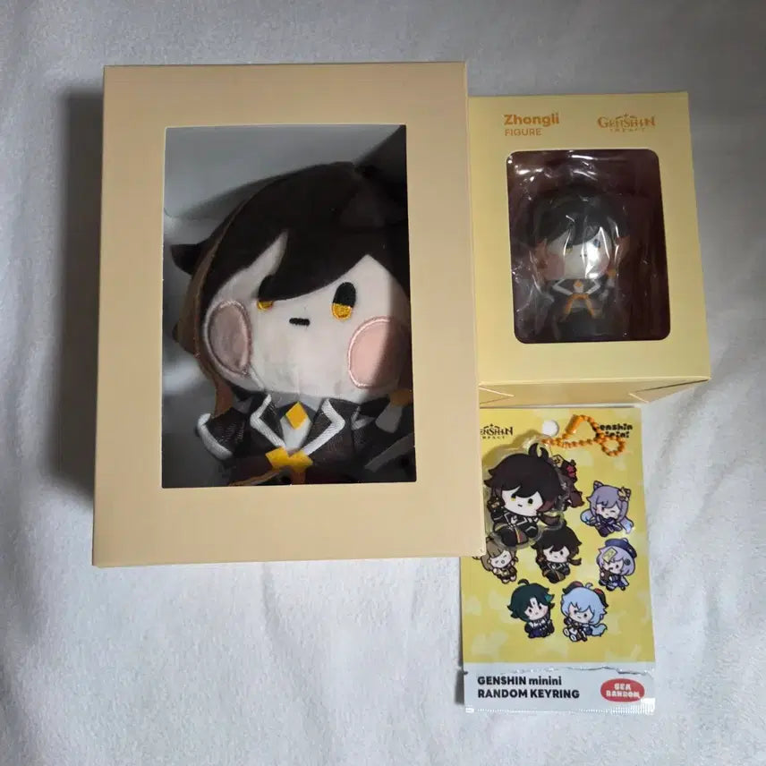 [BUNJANG] Genshin Impact Mini Nini Zhongli Set / 원신 미니니 종려 세트