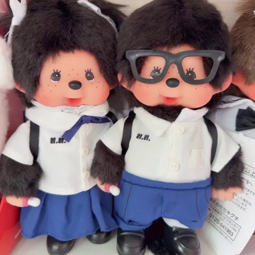 [BUNJANG] Monchhichi School Uniform Set New / 새상품 태국 몬치치 교복 세트