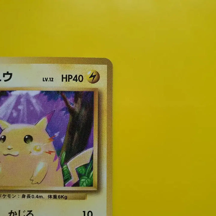 [BUNJANG] Pokemon Card 1996 Pikachu First Edition Japanese / 오늘만10%할인포켓몬카드 1996 큰 피카츄 초판 일판 일본판 6 극미품