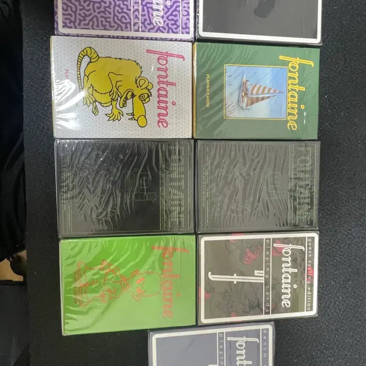 [BUNJANG] Fontaine Cards Bundle Set / 미개봉 플레잉 카드 1.7만원