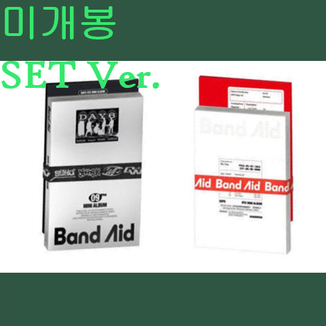 [BUNJANG] DAY6 Band Aid [Set Ver.] (Sealed, CD) / 데이식스 (DAY6) - Band Aid [Set Ver.] (미개봉, CD)