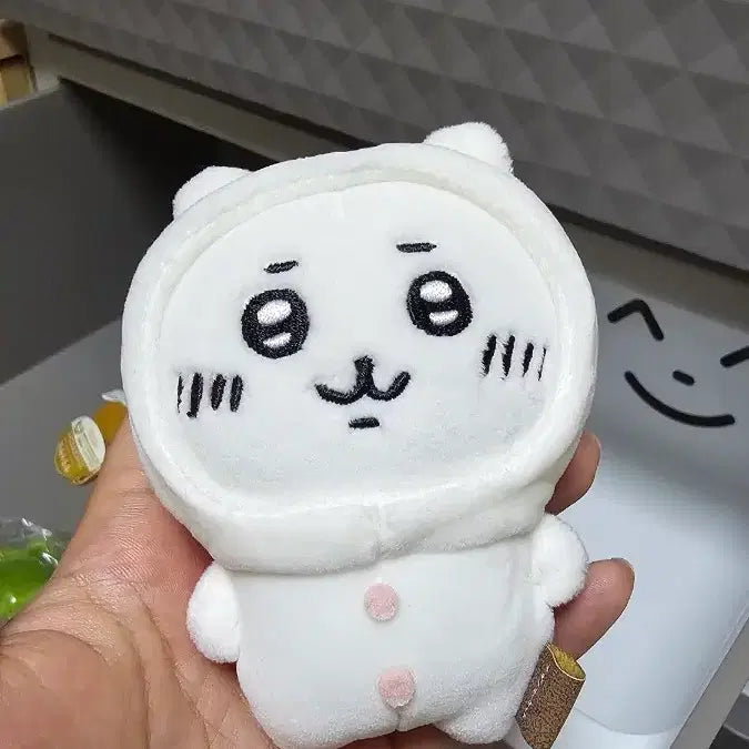 [BUNJANG] Nongdamgom x Chiikawa Collaboration Mascot Plush Doll King / *정품) 농담곰*먼작귀 치이카와 콜라보 마스코트 인형 킹