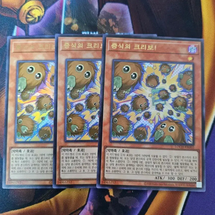 [BUNJANG] Yu-Gi-Oh! Magicalized Fusion Collection - Kuriboh Card Bundle / 유희왕 증식의 크리보 카드 한판