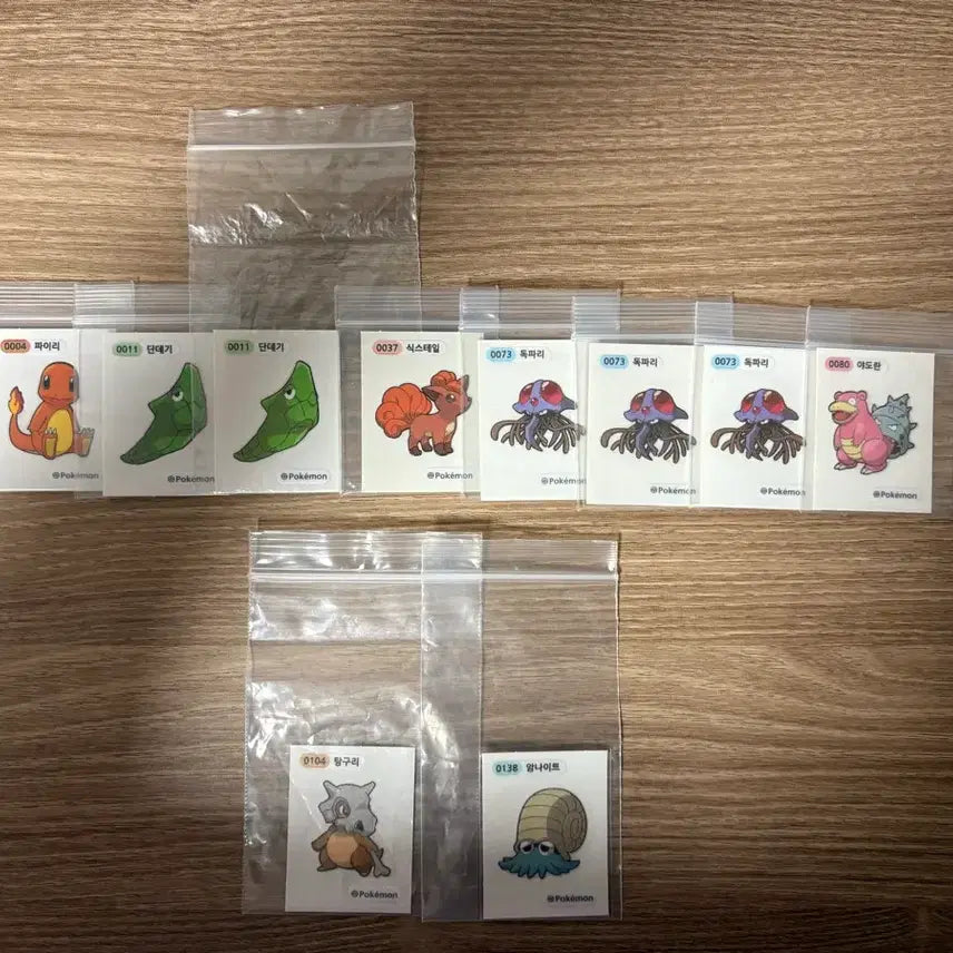 [BUNJANG] Pokemon Season 2 Bread Stickers (Ttisul) / 포켓몬 시즌2 띠부씰 판매 &amp; 교환