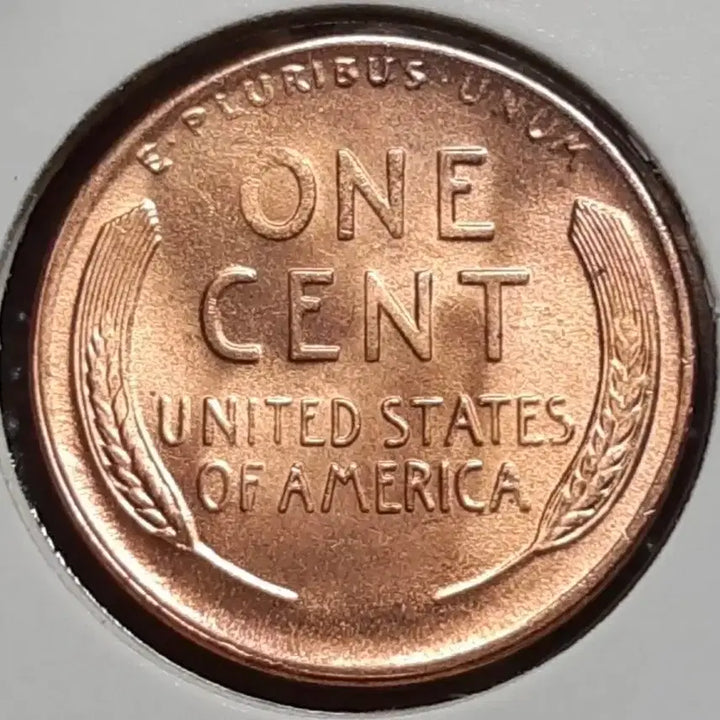 [BUNJANG] 1945 Lincoln Cent US Coin (Uncirculated, S Mint) / 미국 미사용 1945년S 링컨 1센트.외국주화 주화 화폐 동전