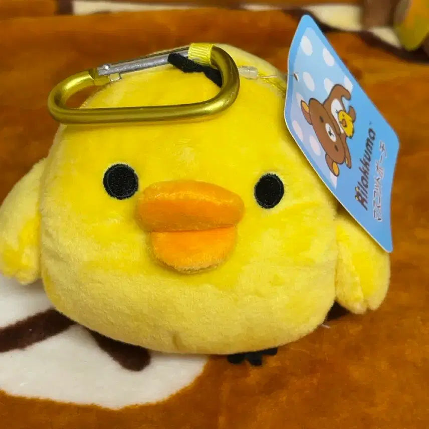 [BUNJANG] Kiiroitori Plush Toy (Storage Function, Tag Included) / 키이로이토리 인형 (수납가능 , 택O)