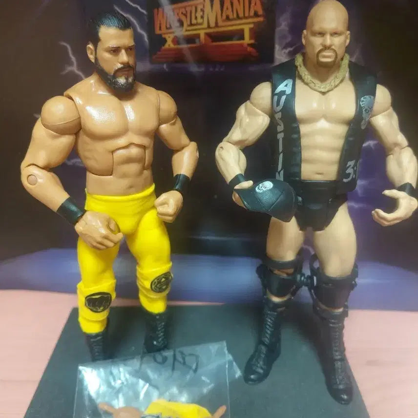 [BUNJANG] WWE Elite Andrade &amp; Austin Bundle Set / wwe 엘리트 안드라데  베이직,오스틴 일괄