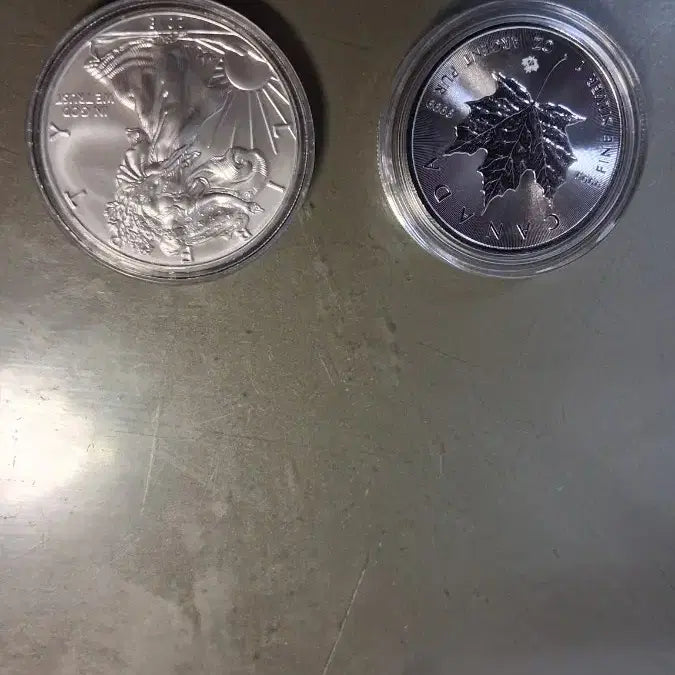 [BUNJANG] Canadian Maple Leaf Silver Coin / 미국이글 카나다매이플은화