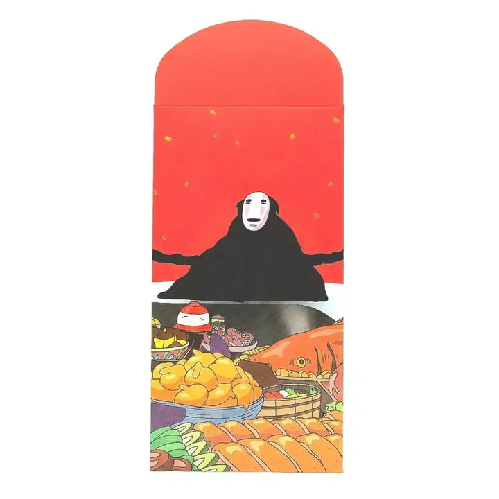 [BUNJANG] Studio Ghibli Spirited Away No-Face Lunar New Year Envelope (Asia Exclusive) / 지브리스튜디오 아시아 한정 센과 치히로 가오나시 연회 세뱃돈 용돈 봉투