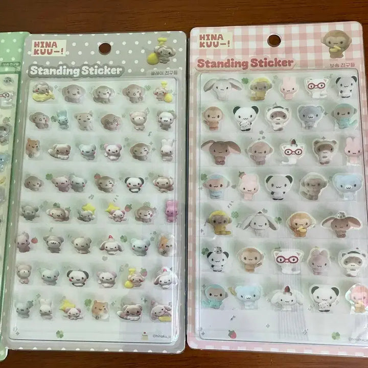 [BUNJANG] Hinakuu Sticker 4 Types Bundle Set / 히나쿠우 스티커 4종 일괄