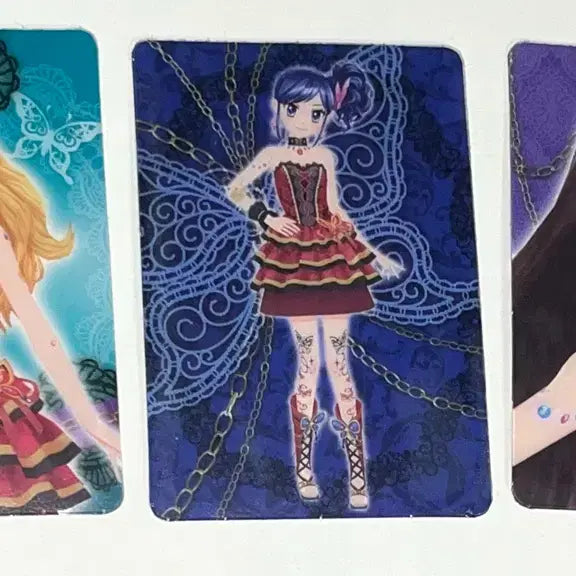 [BUNJANG] Aikatsu Lime Card Dark Red Dress / 아이엠스타 라임 카드 다크레드 원피스 아이카츠