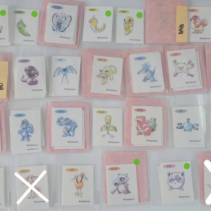[BUNJANG] Pokemon 30th Anniversary Artwork Sticker Collection / 포켓몬 30주년 아트워크 띠부씰 판매