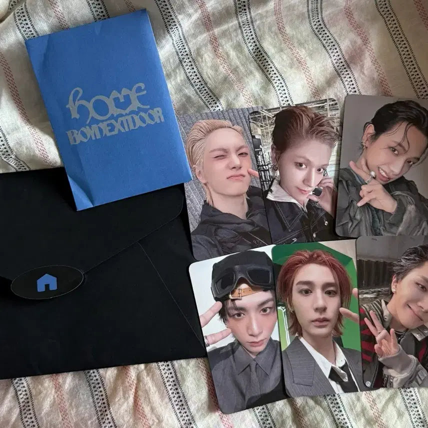 [BUNJANG] BOYNEXTDOOR Music Core Live Broadcast Photocard &amp; Postcard Set / 보넥도 음중 공방포카&amp;엽서(6장) 일괄 양도