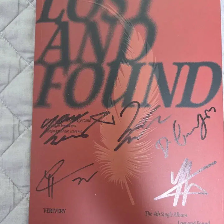 [BUNJANG] VERIVERY Lost and Found Album Signed / 베리베리 Lost and Found 앨범 친필싸인
