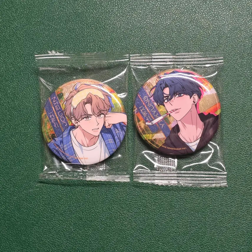 [BUNJANG] Sketch Home Party Popup Badge Bundle Set / 스케치 봄툰 홈파티 팝업 뱃지 일괄