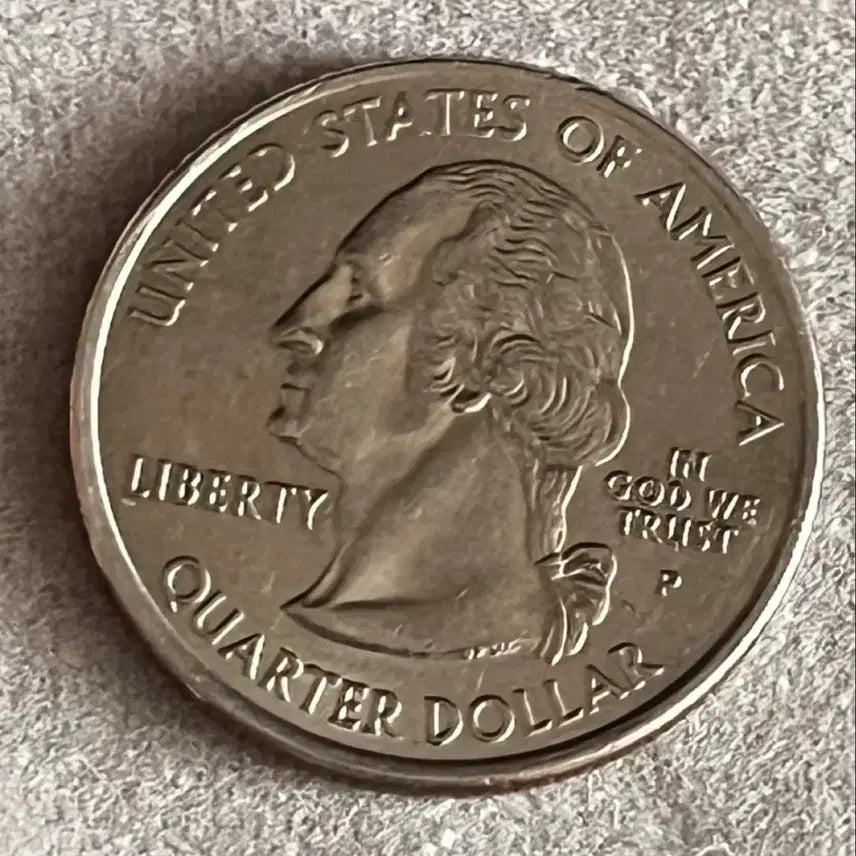 [BUNJANG] 2007 Washington State Commemorative Quarter Coin / 2007년 P 미국 워싱턴 주 기념 쿼터 동전