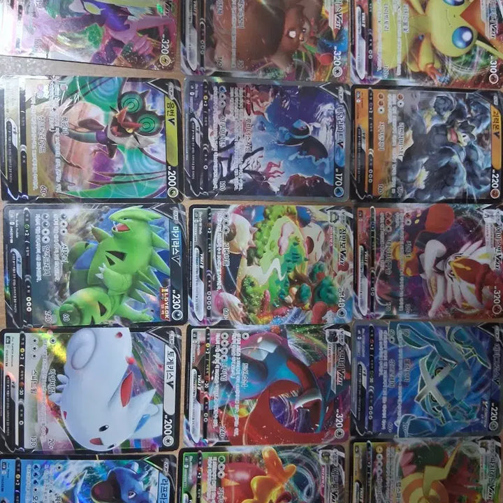 [BUNJANG] Ancient Pokémon Cards (99 types) Bundle Set / 특일,프로모 포함 고대 포켓몬카드99종 일괄판매