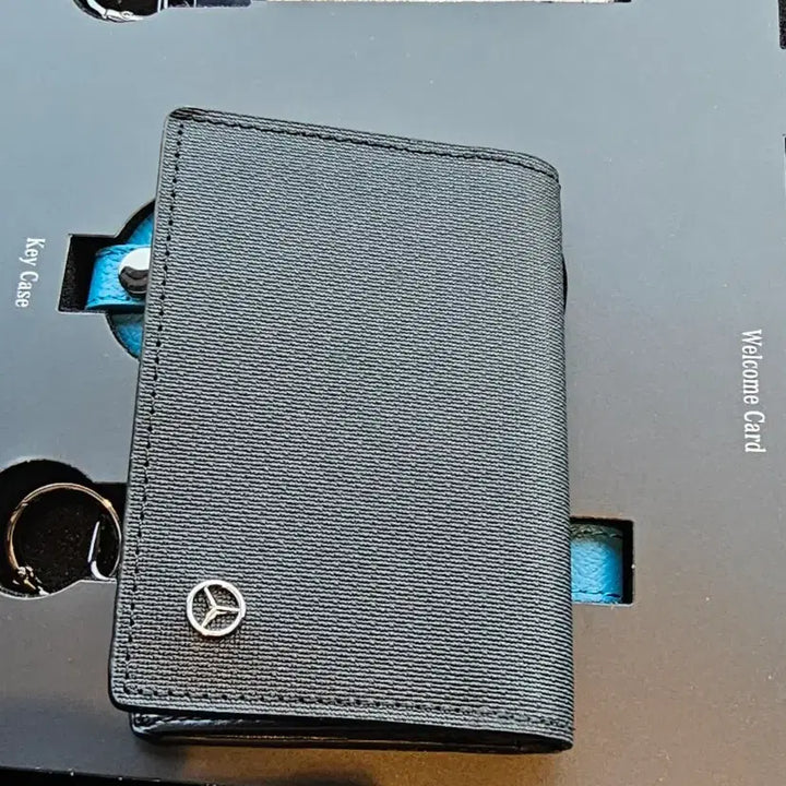 [BUNJANG] Mercedes-Benz Genuine Goods Key Holder and Business Card Holder Set / 벤츠 출고 굿즈입니다 키케이스 및 명함지갑 신품 택배비 무료)