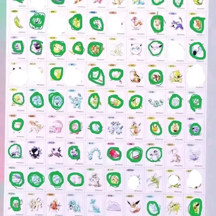 [BUNJANG] Pokemon 30th Anniversary Generation 5 Stickers / 포켓몬띠부씰 30주년 5세대,신상 구매/교환!