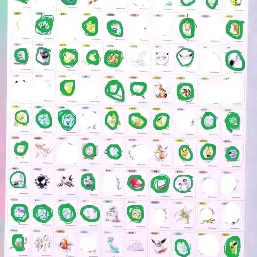 [BUNJANG] Pokemon 30th Anniversary Generation 5 Stickers / 포켓몬띠부씰 30주년 5세대,신상 구매/교환!