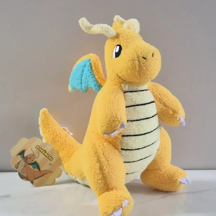 [BUNJANG] Pokemon Kurly Plush Dragonite / 포켓몬 컬리 봉제인형 망나뇽 판매합니다