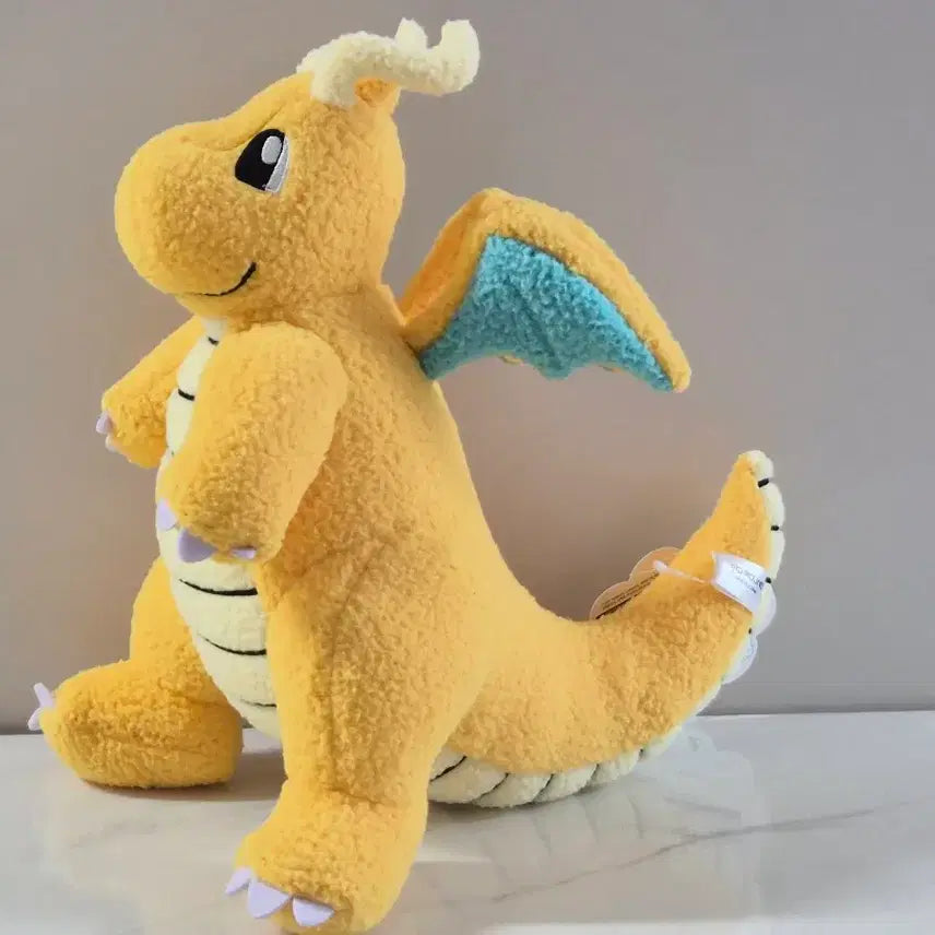 [BUNJANG] Pokemon Kurly Plush Dragonite / 포켓몬 컬리 봉제인형 망나뇽 판매합니다