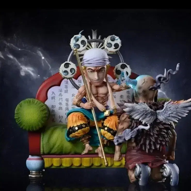 [BUNJANG] G5 Enel Resin Statue - One Piece Figure / G5-갓 에넬 레진 좌상 원피스 피규어