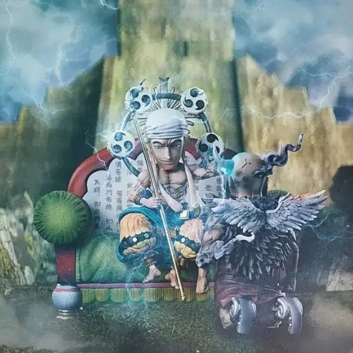 [BUNJANG] G5 Enel Resin Statue - One Piece Figure / G5-갓 에넬 레진 좌상 원피스 피규어