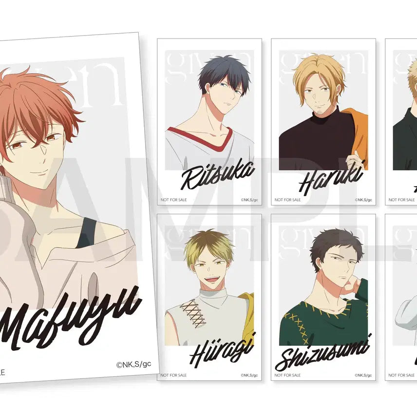 [BUNJANG] Given Noitamina Polaroid-style Photocard - Mafuyu Sato / 기븐 노이타미나 폴라로이드풍 포토카드 - 사토 마후유