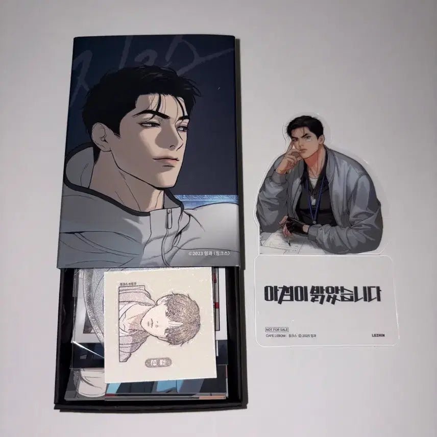 [BUNJANG] Jinx Collection Sticker Unsealed, "Good Morning" PET Stand / 징크스 컬렉선 스티커 개봉, 아밝 아침이 밝았습니다 pet 스탠드