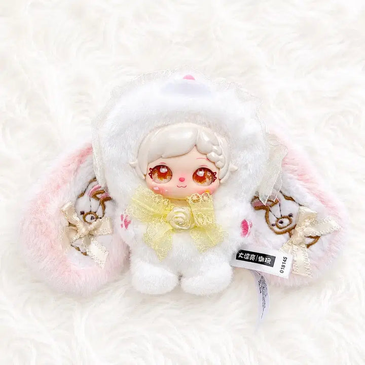 [BUNJANG] Babyslee 3 Go Back Bunny White Pink / 베이비쓰리 고백토끼 화이트핑크