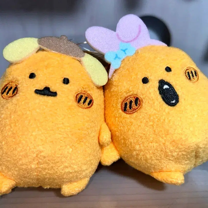 [BUNJANG] Nagano GOM Sanrio Collaboration Mole Croquette Plush Mascot / 오늘만 할인) 나가노 농담곰 산리오 콜라보 두더지 고로케 누이 마스코트