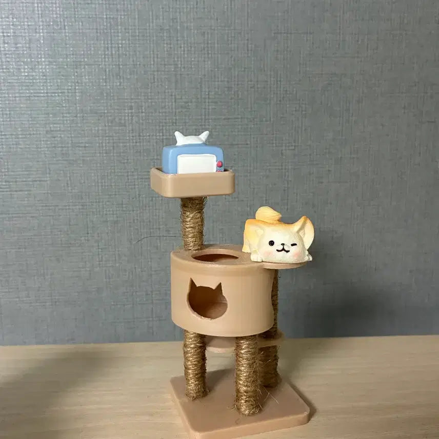 [BUNJANG] Miniature Cat Playground Cat Tower Decoration / 미니어쳐 고양이 놀이터 캣타워 장식