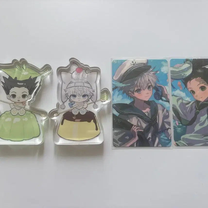 [BUNJANG] Hunter x Hunter Kirua Gon Corotto Photocard (Non-Official) / 헌터헌터 비공굿 통판 키르아 곤 코롯토 포카 원가양도