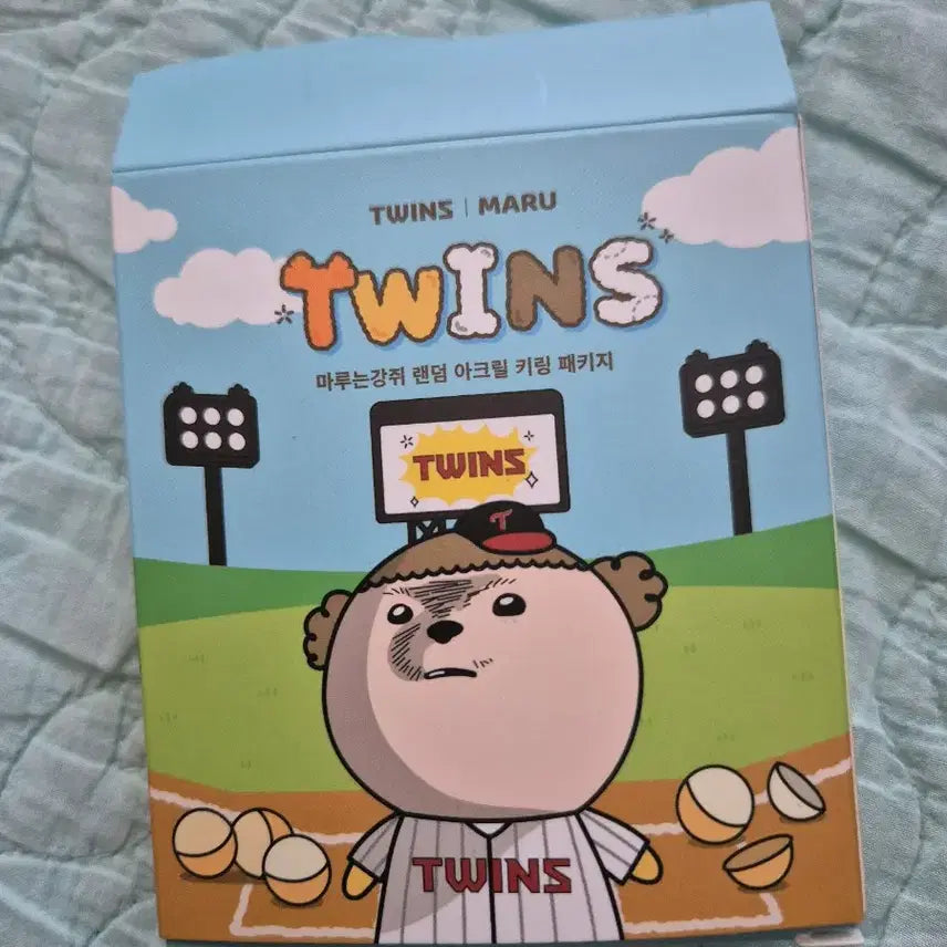 [BUNJANG] LG Twins Maru Random Acrylic Keyring / LG트윈스 마루는강쥐 랜덤 아크릴 키링 마루 하트 엘지