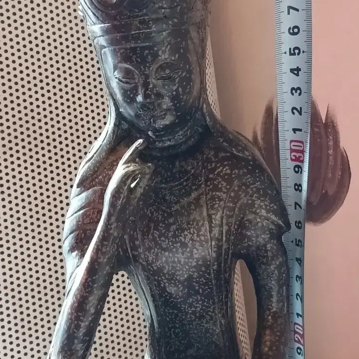 [BUNJANG] Brass Seated Buddha Statue - Unused / 황동 반가사이유상 새상품 미사용