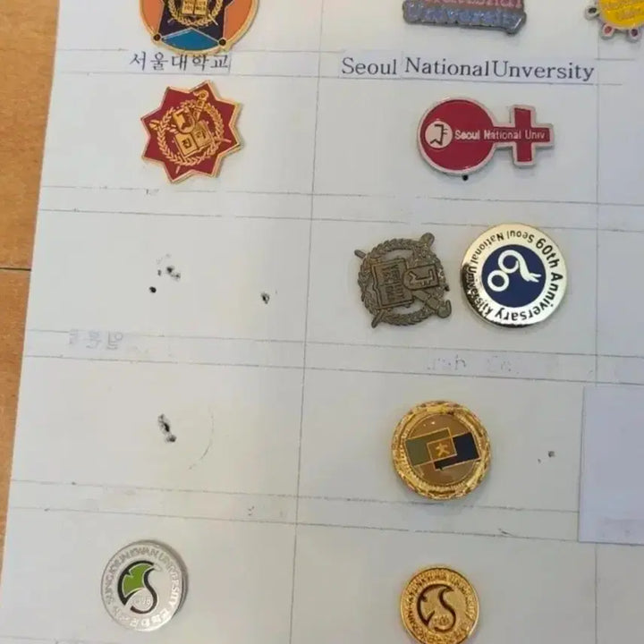 [BUNJANG] University &amp; Graduate School Alumni Pins (Individual) / 대학교, 대학원 관련 배지, 개당 7천원