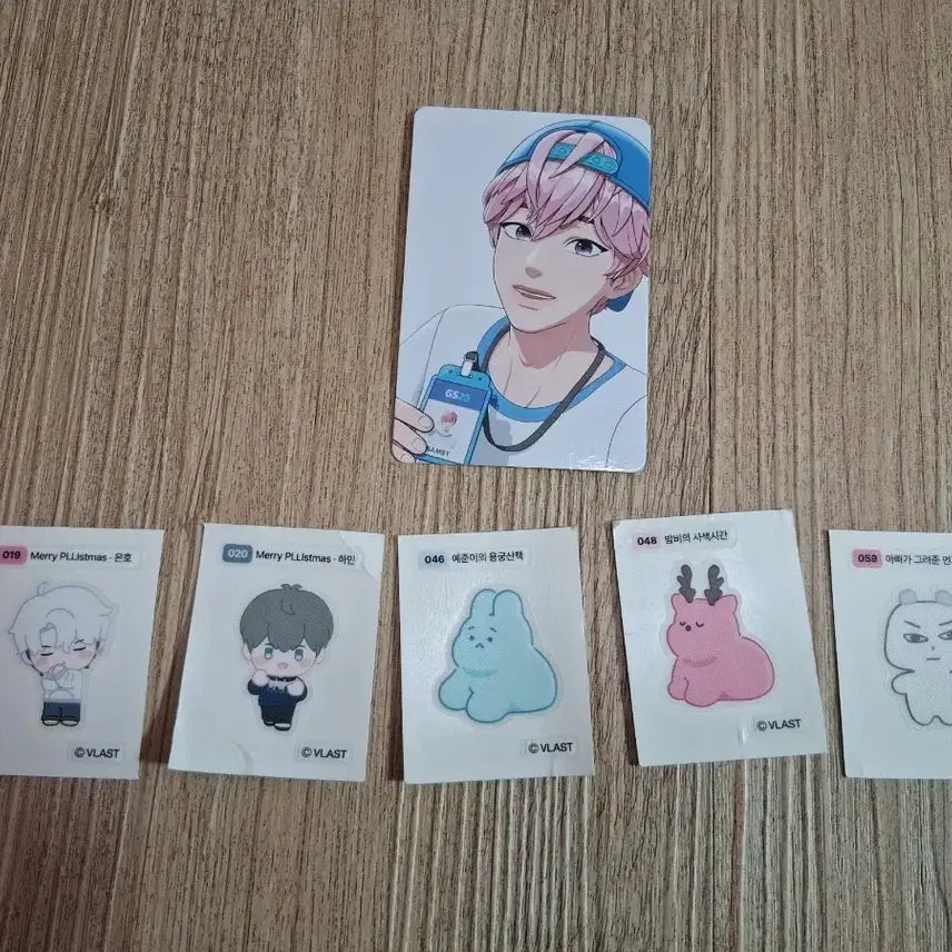 [BUNJANG] PLAVE Ttibuttis Seal Photocard Bundle Set / 플레이브 띠부띠부씰 포토카드