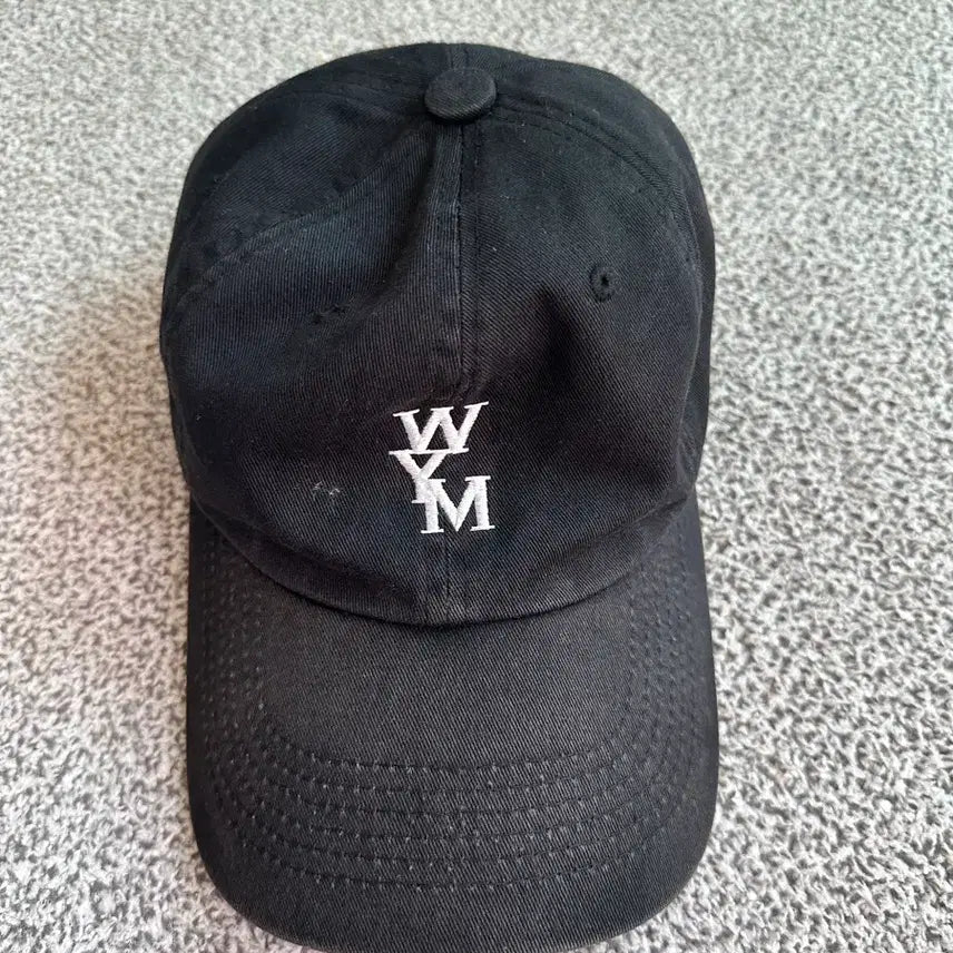 [BUNJANG] Wooyoungmi Black Baseball Cap / 우영미 볼캡