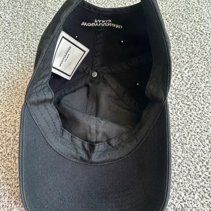 [BUNJANG] Wooyoungmi Black Baseball Cap / 우영미 볼캡