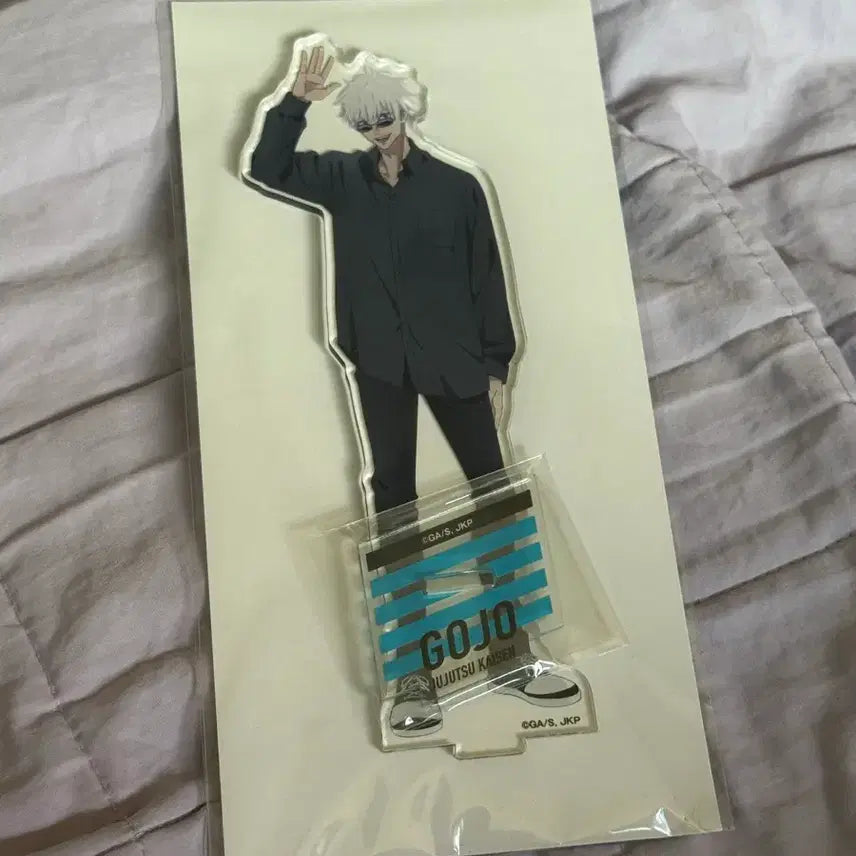 [BUNJANG] Jujutsu Kaisen Gojo Satoru Casual Wear Acrylic Stand (Toho Keio Limited Edition) - Sealed / 주술회전 토호 게이오 사복 고죠 사토루 아크릴 스탠드 미개봉