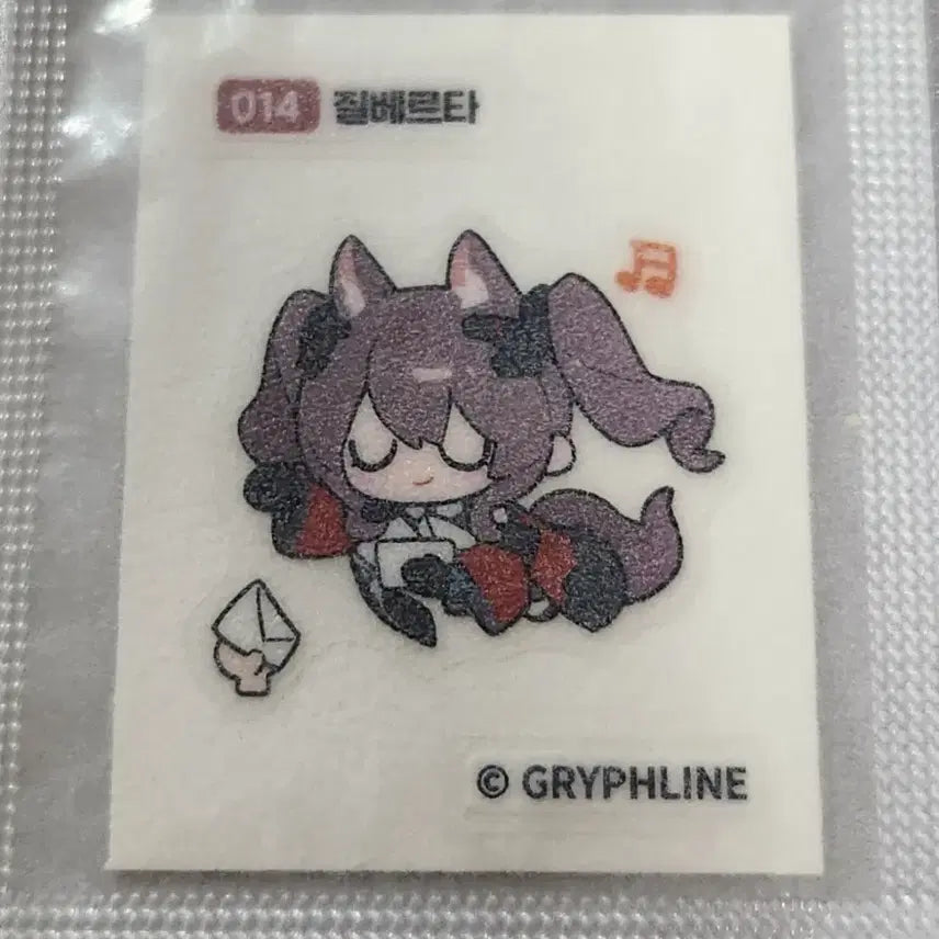 [BUNJANG] GS25 Collaboration Endfield Gilverta Stickers / 준등기가능) 14 질베르타 띠부씰 엔드필드 gs25 콜라보