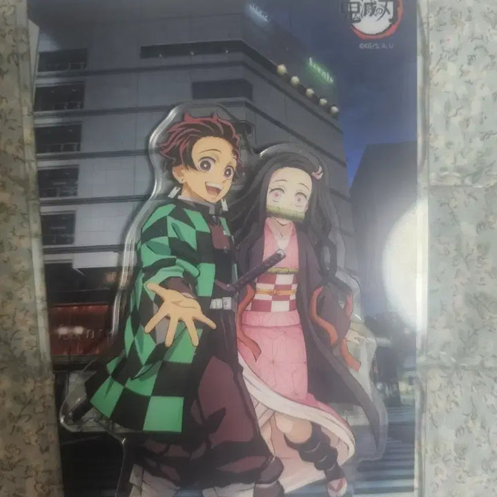 [BUNJANG] Demon Slayer Tanjiro &amp; Nezuko World Tour Acrylic Stand / 귀멸의 칼날 월드투어 탄지로 네즈코 아크릴 스탠드
