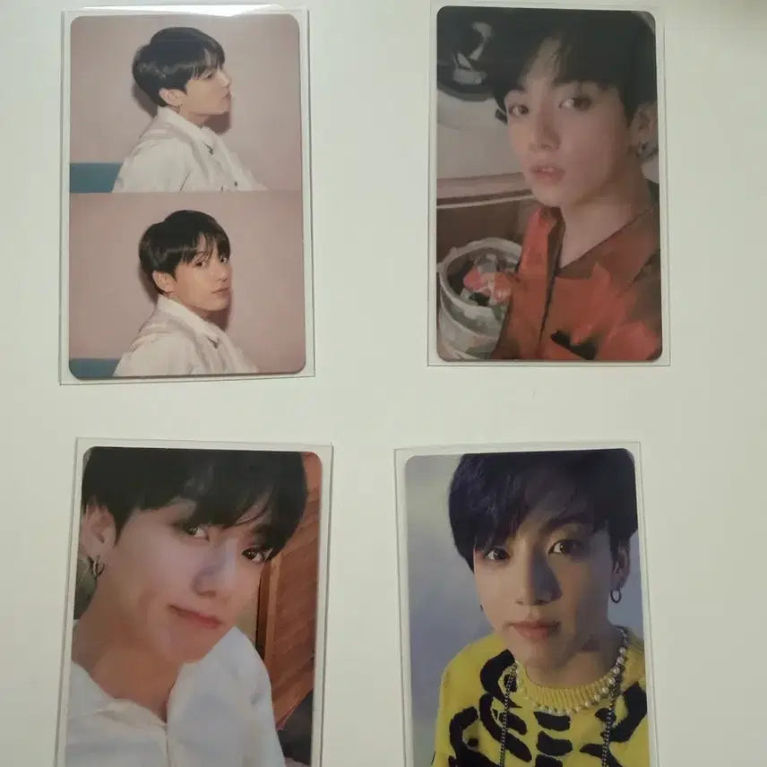 [BUNJANG] BTS Jungkook Persona Photocard &amp; Postcard Set / 방탄 정국 페르소나 포카 엽서 드볼