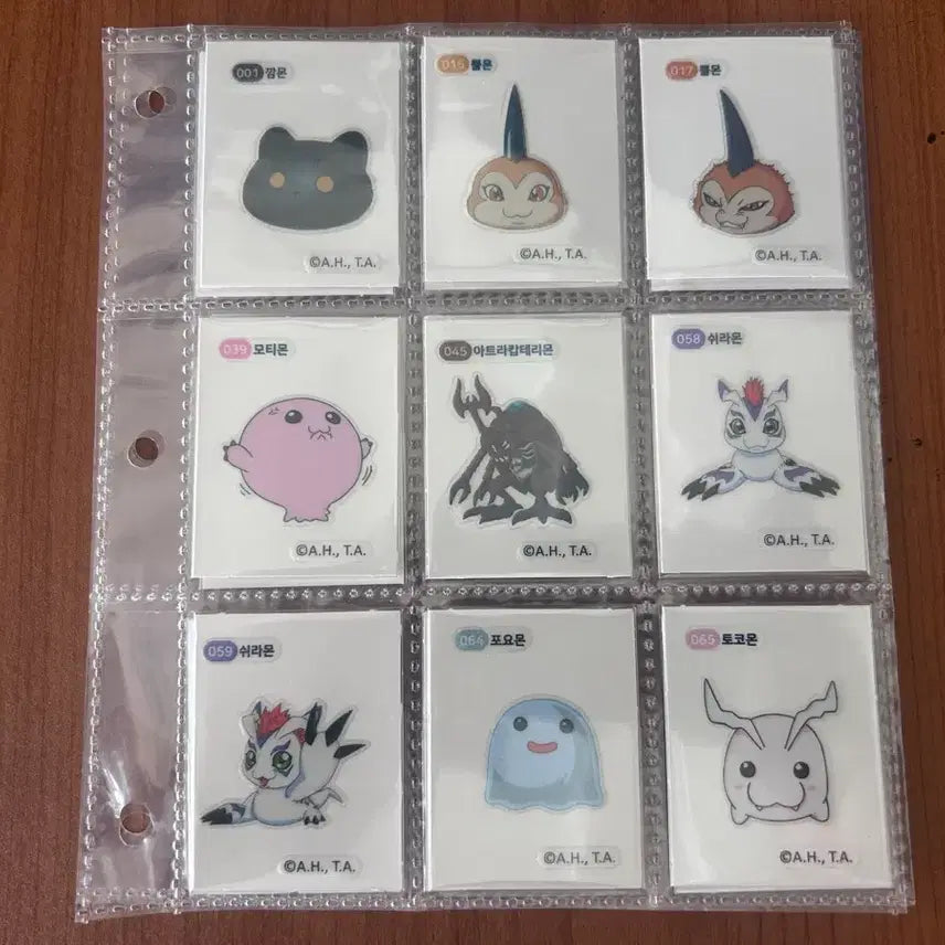 [BUNJANG] Digimon Sticker Collection (26 Types) Bundle Set / 디지몬 띠부씰 26종 일괄 판매합니다.