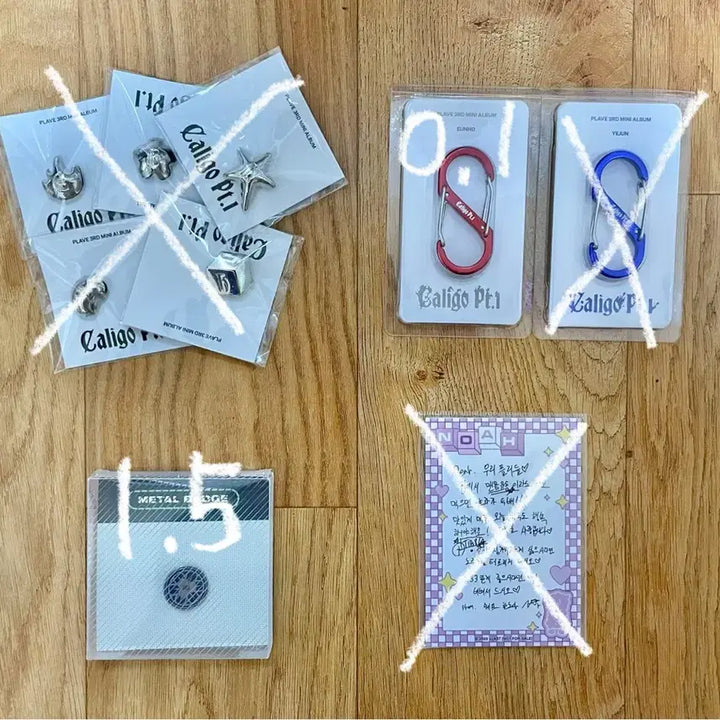 [BUNJANG] P NATION PLAVE Badge, Charm, Ticket, Card Bundle / 플레이브 굿즈 성휘예고 뱃지 플리뱃지 등등