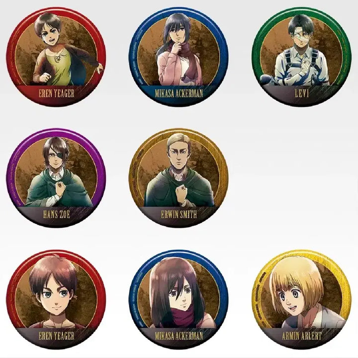 [BUNJANG] Attack on Titan Eren Childhood G Prize Can Badge / 진격거 G상 캔뱃지 에렌 유년시절