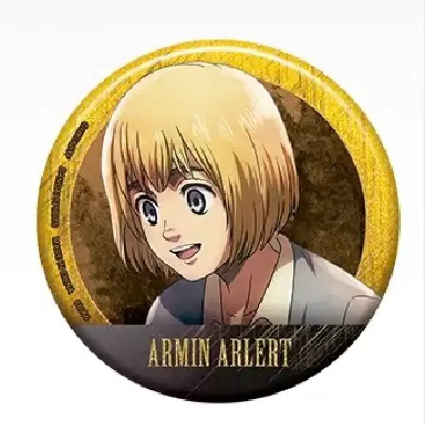 [BUNJANG] Attack on Titan Armin Childhood G-Prize Can Badge / 진격거 G상 캔뱃지 아르민 유년시절