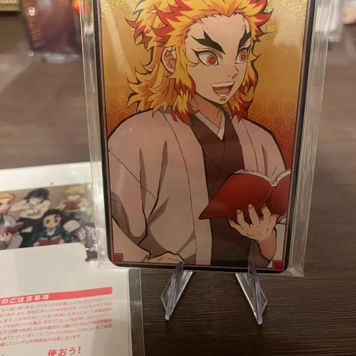 [BUNJANG] Demon Slayer Rengoku Tsutaya Slide Card Case + T-Card Bundle Set / 귀멸의 칼날 렌고쿠 츠타야 슬라이드카드케이스 + 티카드 일괄