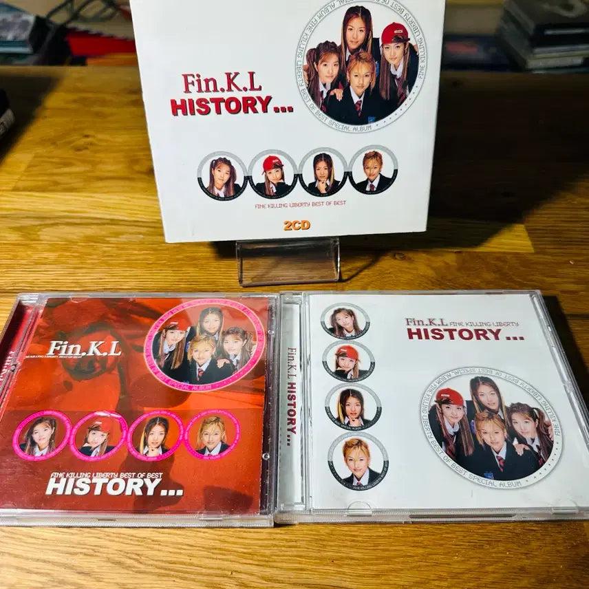 [BUNJANG] Fin.K.L HISTORY Best Album (2CD) / (희귀)핑클 (Fin.K.L) - HISTORY 베스트 앨범 (2CD)